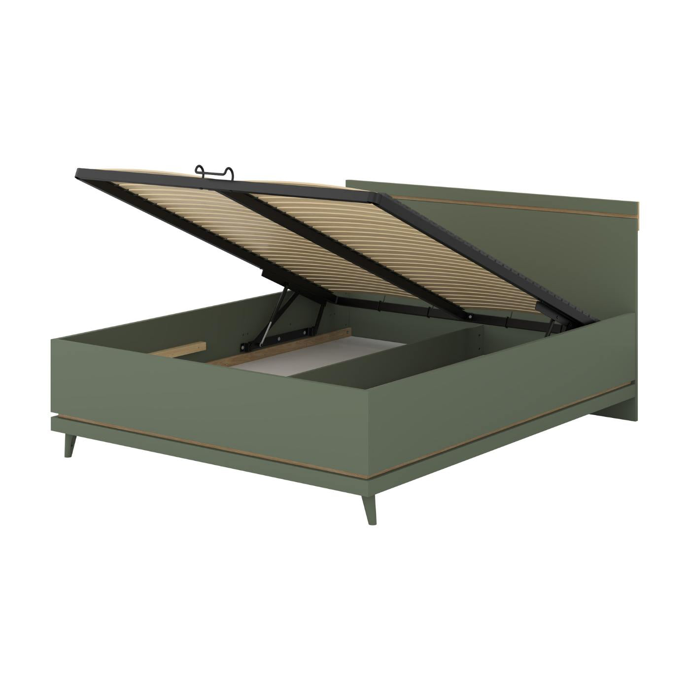 Skapis Skanija  105;165;185/100/207 cm zaļs