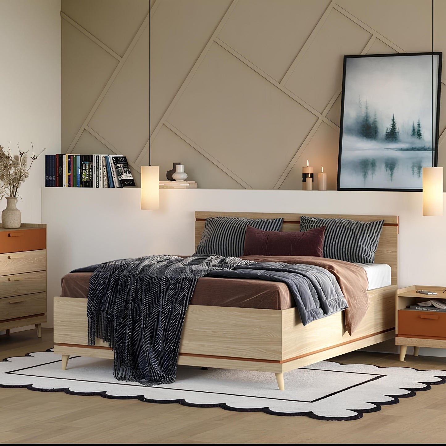 Skapis Skanija  105;165;185/100/207 cm ozols