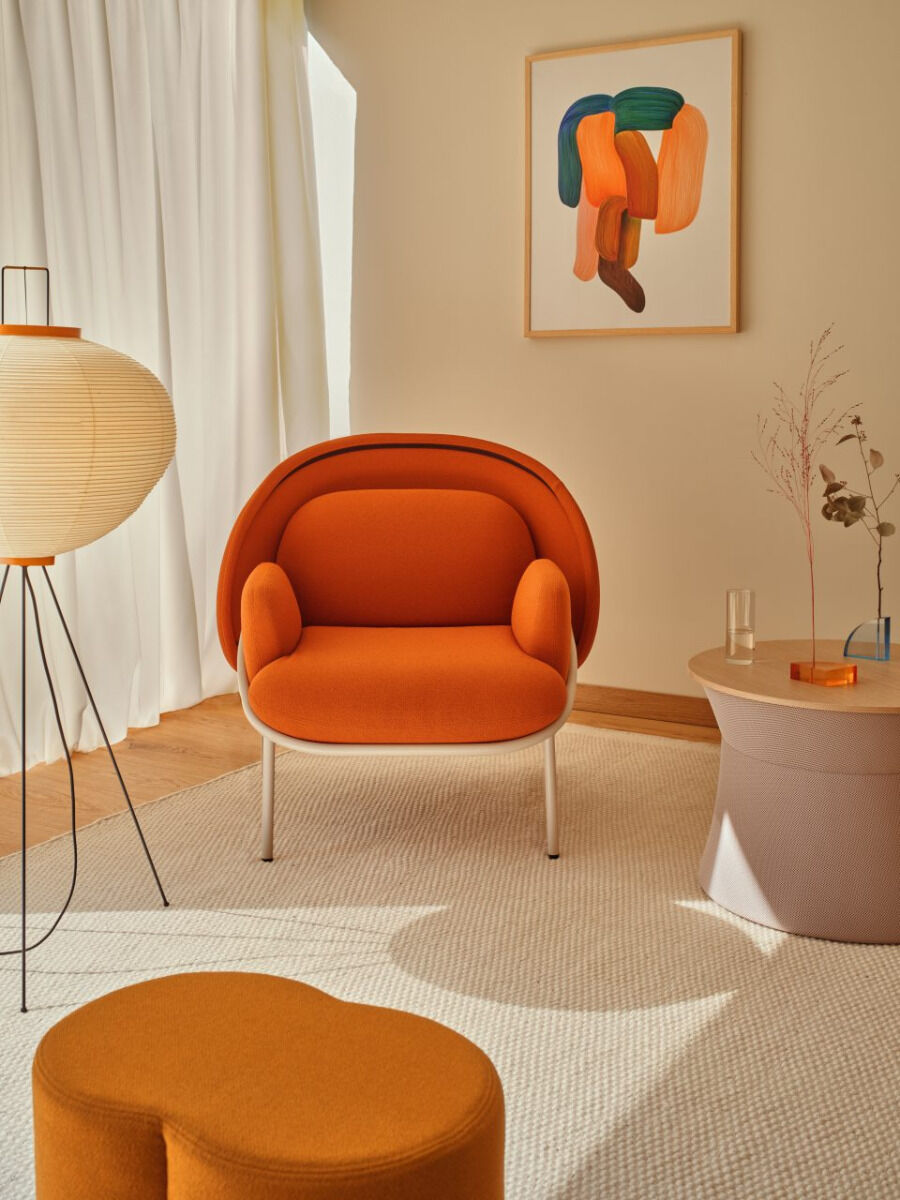 Krēsls Merd S 91/81/90 cm pelēks /dažādas polsterējuma krāsas - N1 Home