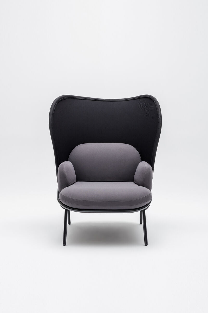 Krēsls Merd L 100/81/121 cm tumši pelēks/dažādas polsterējuma krāsas - N1 Home