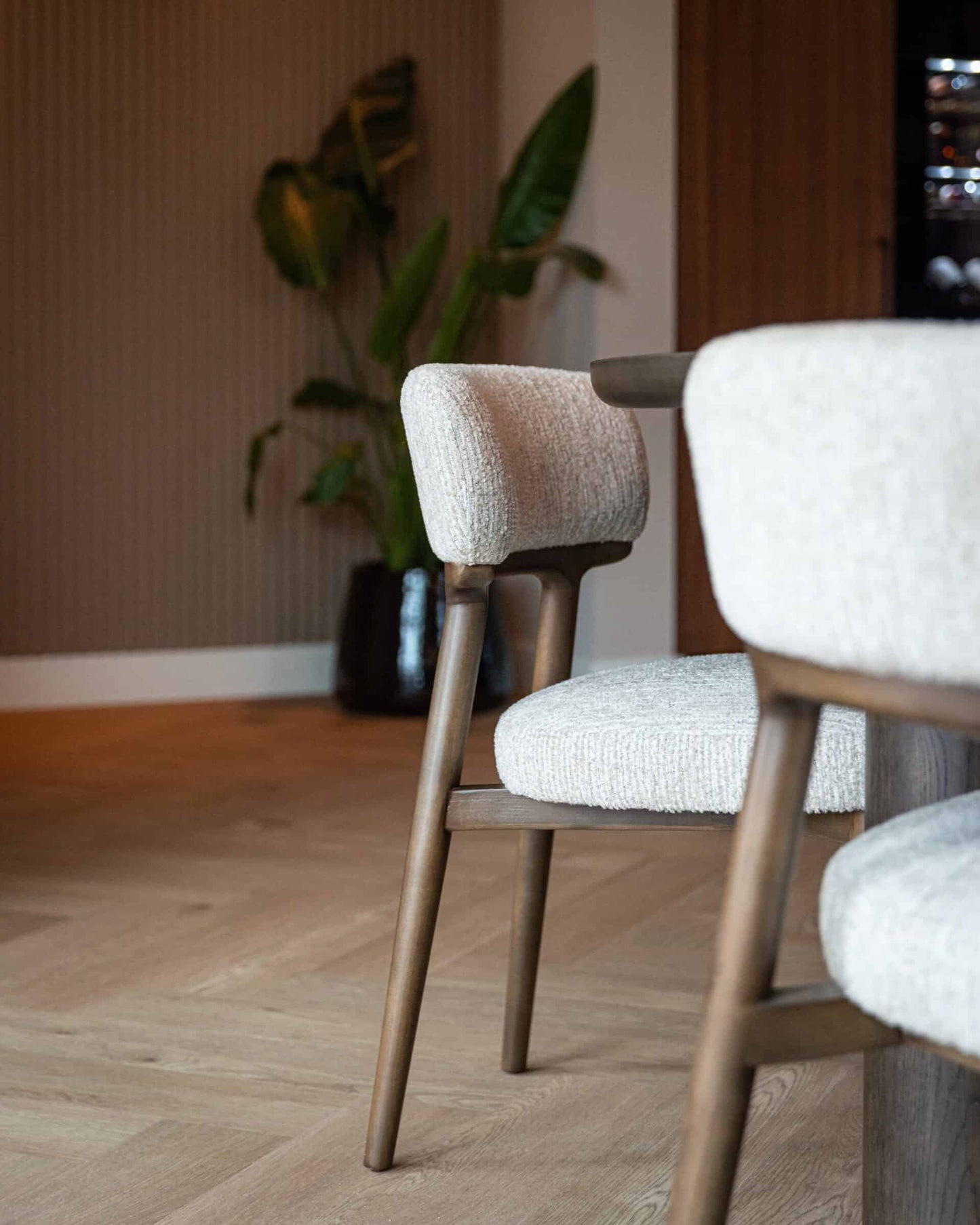 Krēsls Basker (Set of 2) Richmond Interiors 47/76/59 cm natural linear