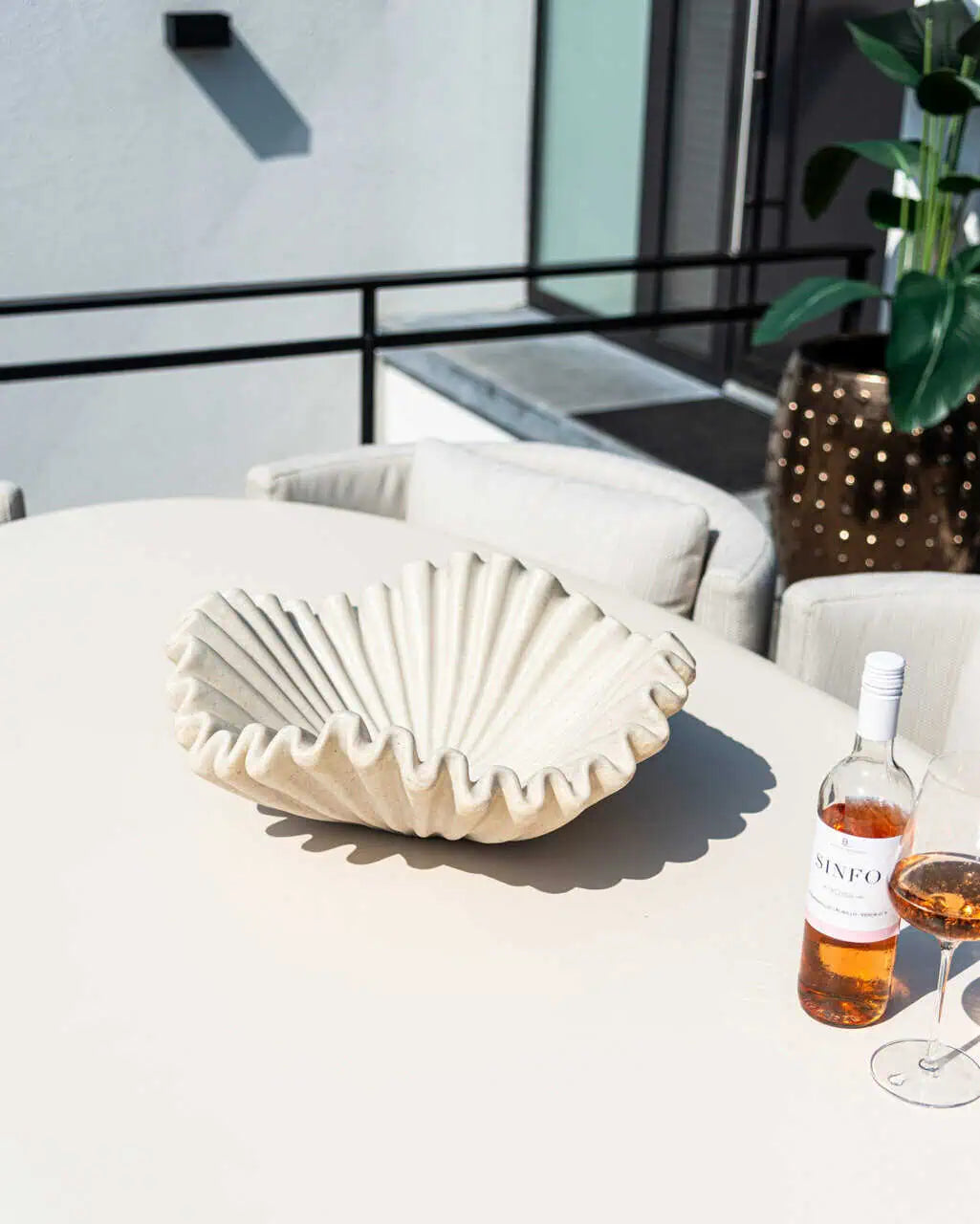 Bļoda Sabah Richmond Interiors 18/51/51 cm smiltis - N1 Home