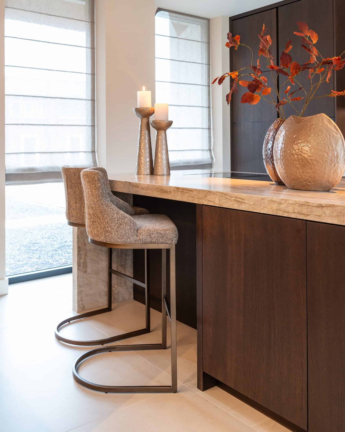 Vāze Jony Richmond Interiors 15/38/36 cm tumši brūns