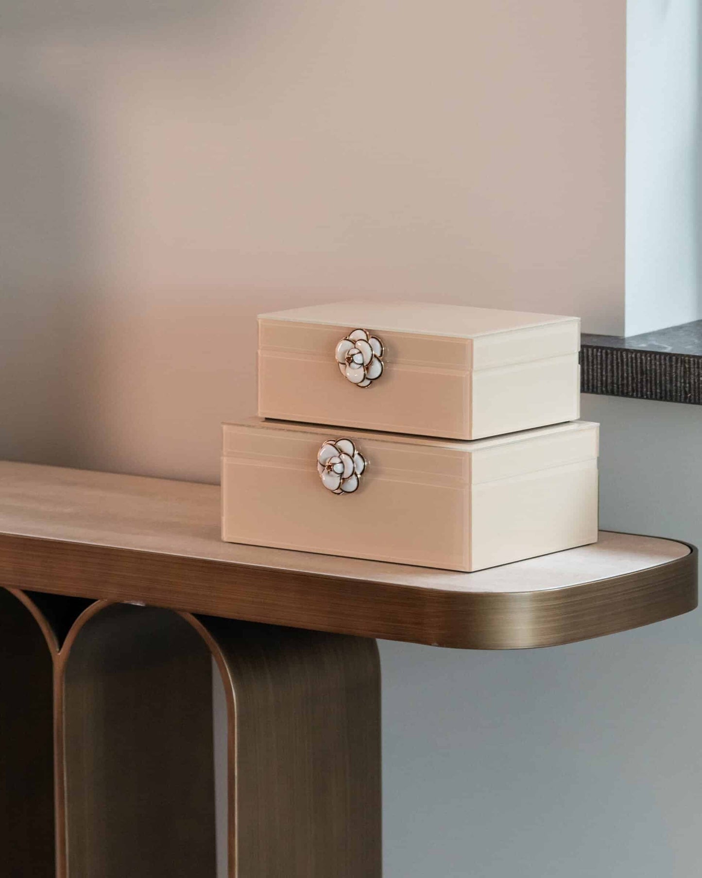 Uzglabāšanas kaste Abbey Richmond Interiors 8,5/22/15; 10/25/18 cm ivory