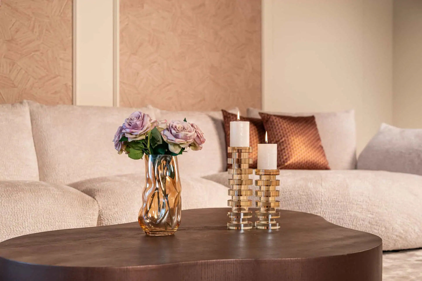 Svečturis Cira small Richmond Interiors 21/9/9 cm bēšs - N1 Home