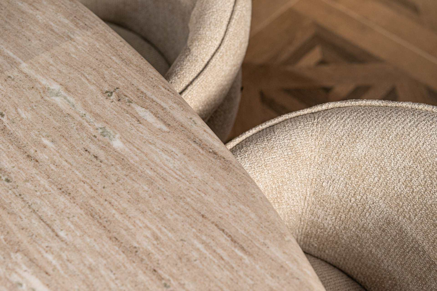 Krēsls Kayla Richmond Interiors 62/80/62 cm cream unicorn