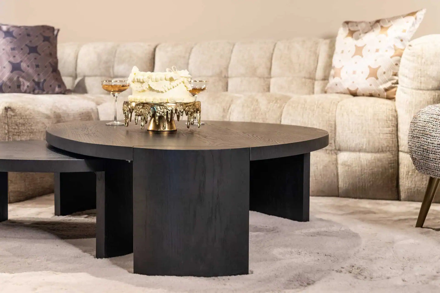 Kūkas šķīvis Carmona Richmond Interiors 9,5/25/25 cm zelts - N1 Home