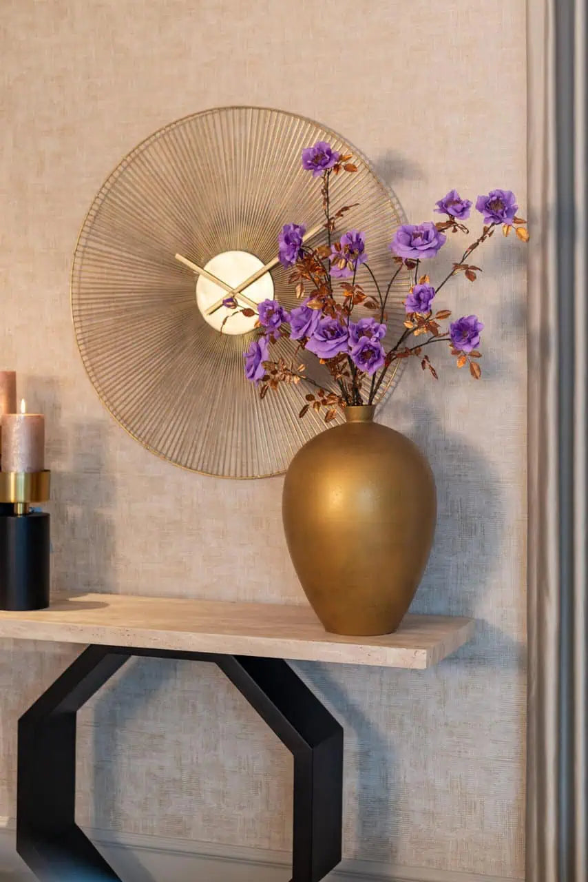 Pulkstenis Audrey 90/90/3 cm zelts - N1 Home