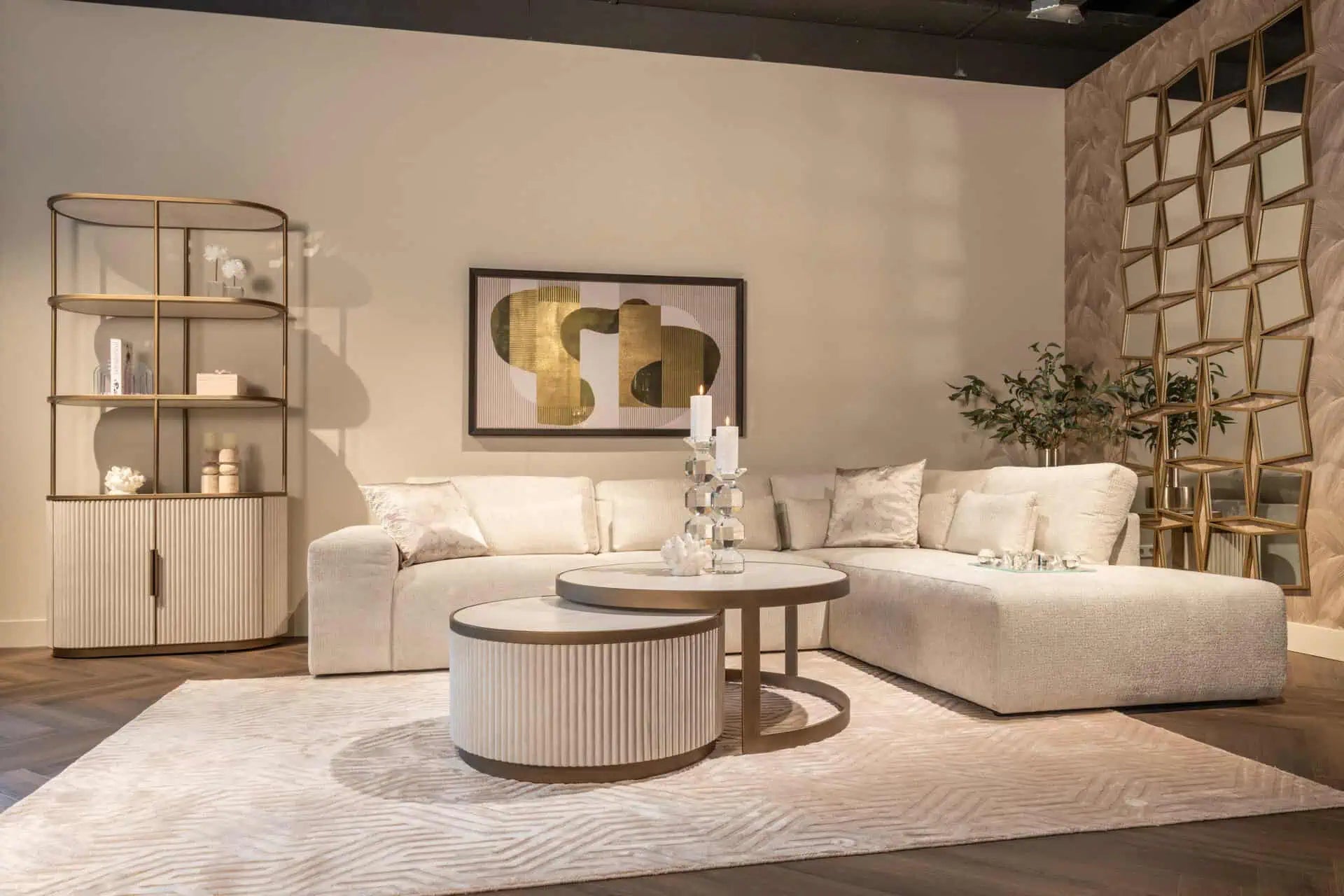 Svečturis Safia clear transparent large Richmond Interiors 33/10/10 cm stikls - N1 Home