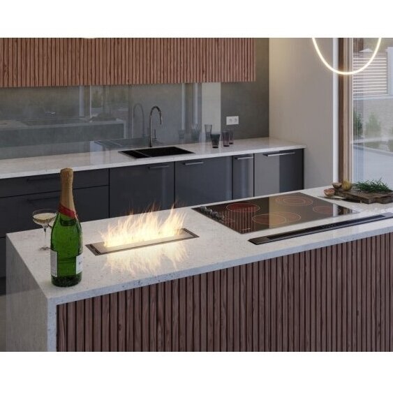 Biokamīns Inbo 500 50/15/5 cm melns - N1 Home