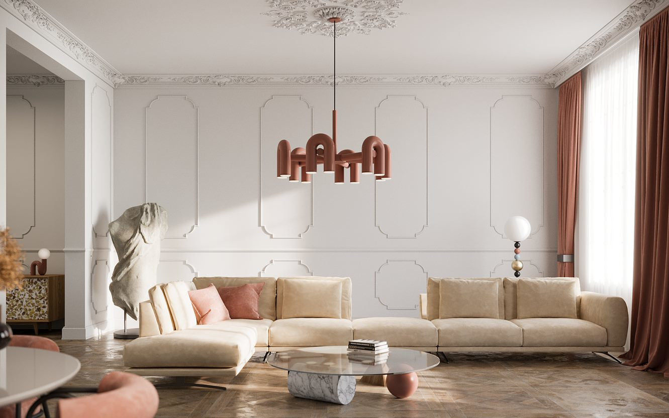 Dīvāns Soprano Corner Befame 303/232/88 cm pelēks - N1 Home