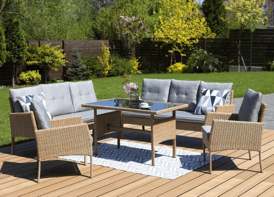 Dārza krēsls Korti 62/65/77 cm bēšs - N1 Home