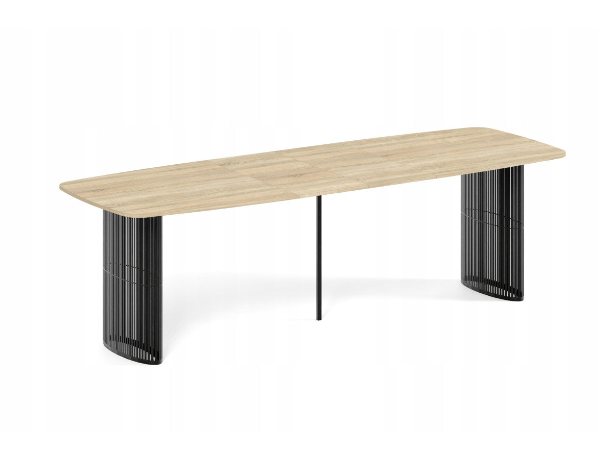 Galds Arco 160;180;200/76/90 cm melns/kašmirs