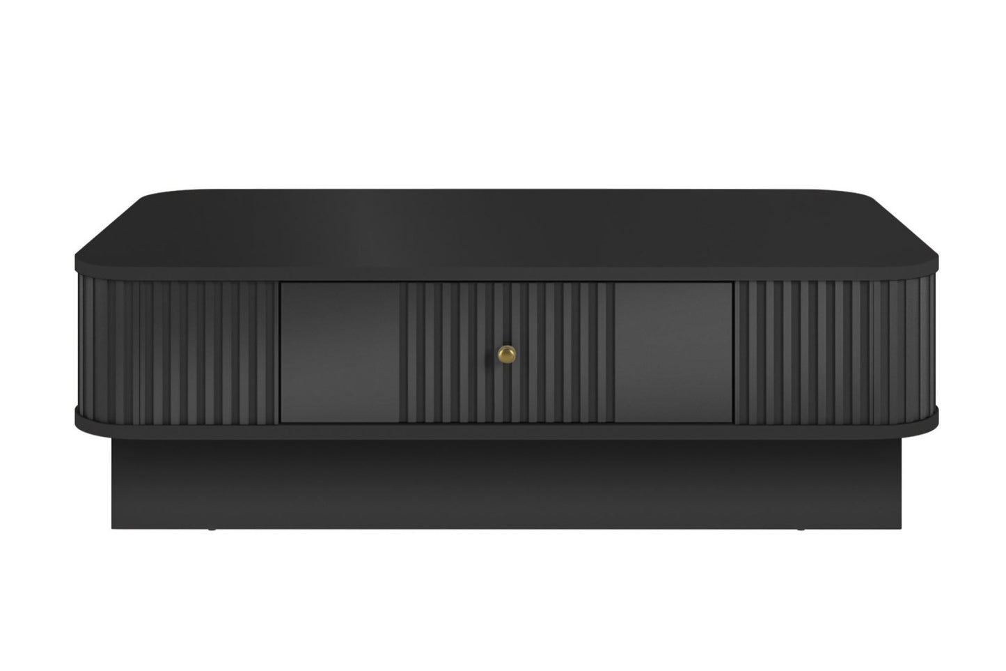 Kafijas galdiņš Vespa 103/32/60 cm melns/zelts - N1 Home