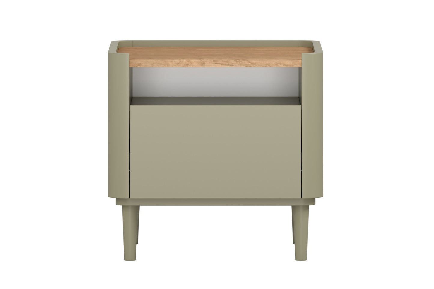 Naktsskapītis Elva 48/48/48 cm Eikalipts / Baltijas kāpu ozols - N1 Home