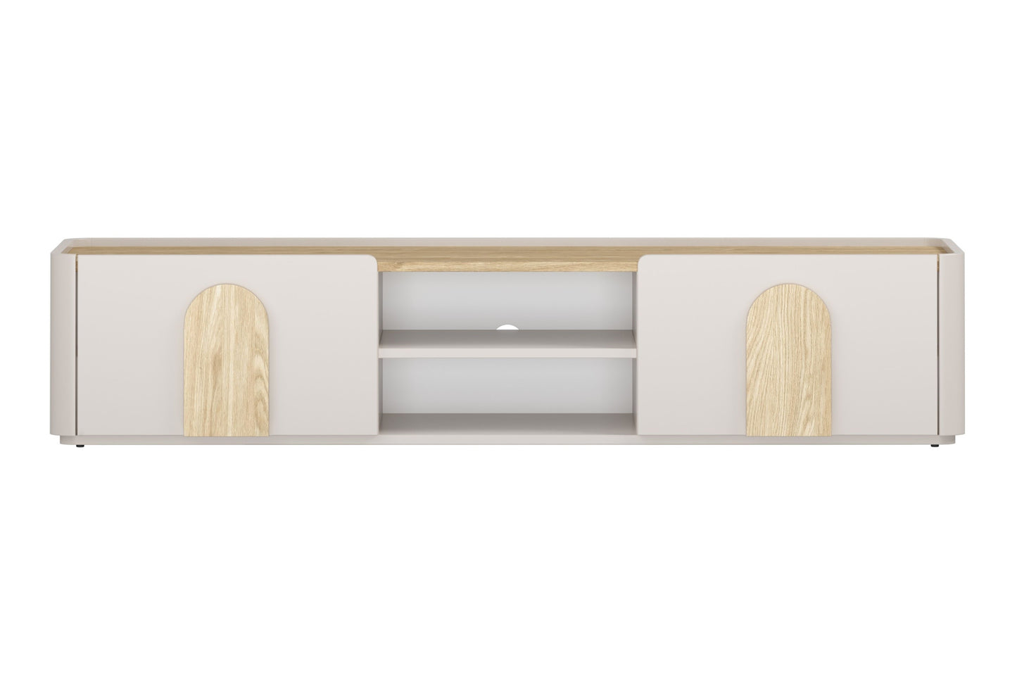 TV skapis Amil 170/35.5/48 cm Kašmirs/Eļļots ozols/Gaišs ozols - N1 Home