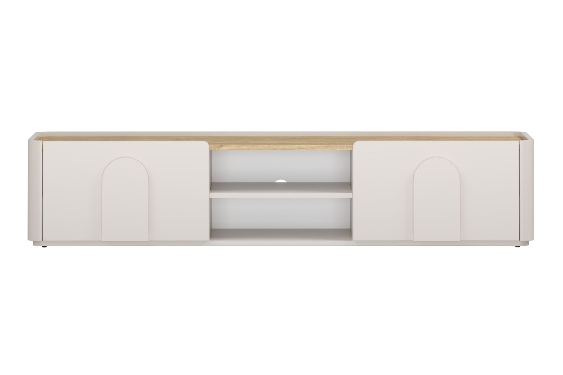 TV skapis Amil 170/35.5/48 cm Kašmirs/Eļļots ozols - N1 Home