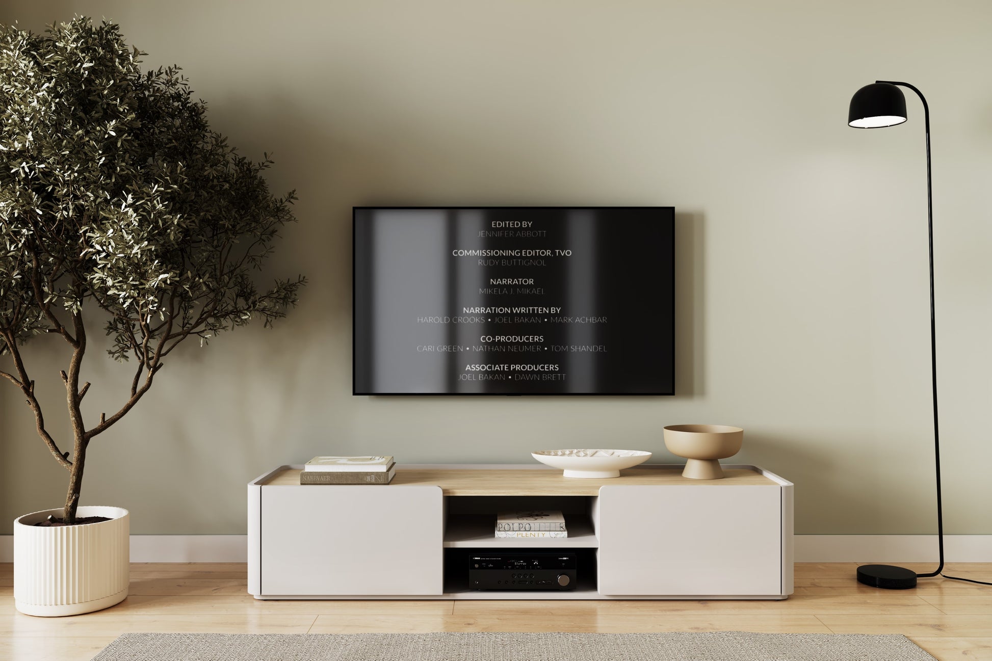 TV skapis Elva 170/35.5/48 cm Kašmirs / Eļļots ozols - N1 Home