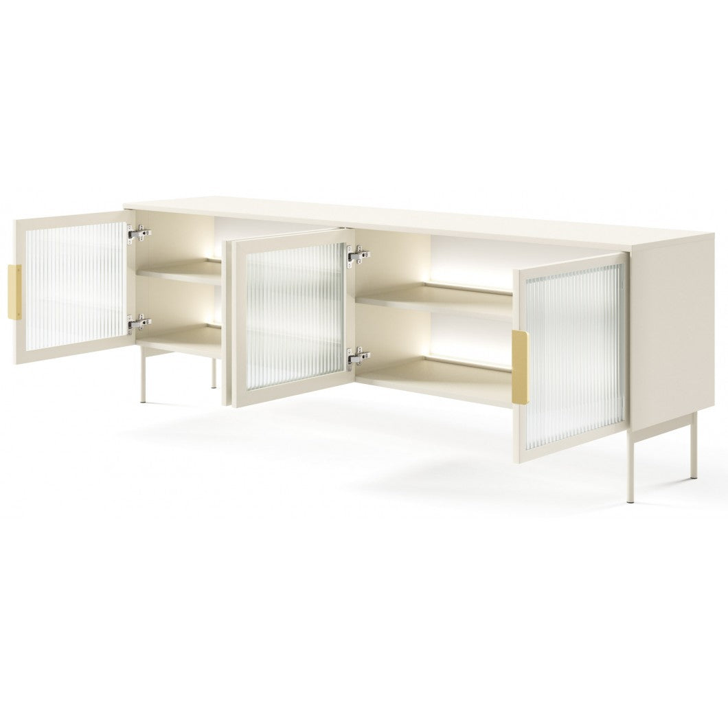 TV skapis Lumio 181/61/39 cm kašmirs