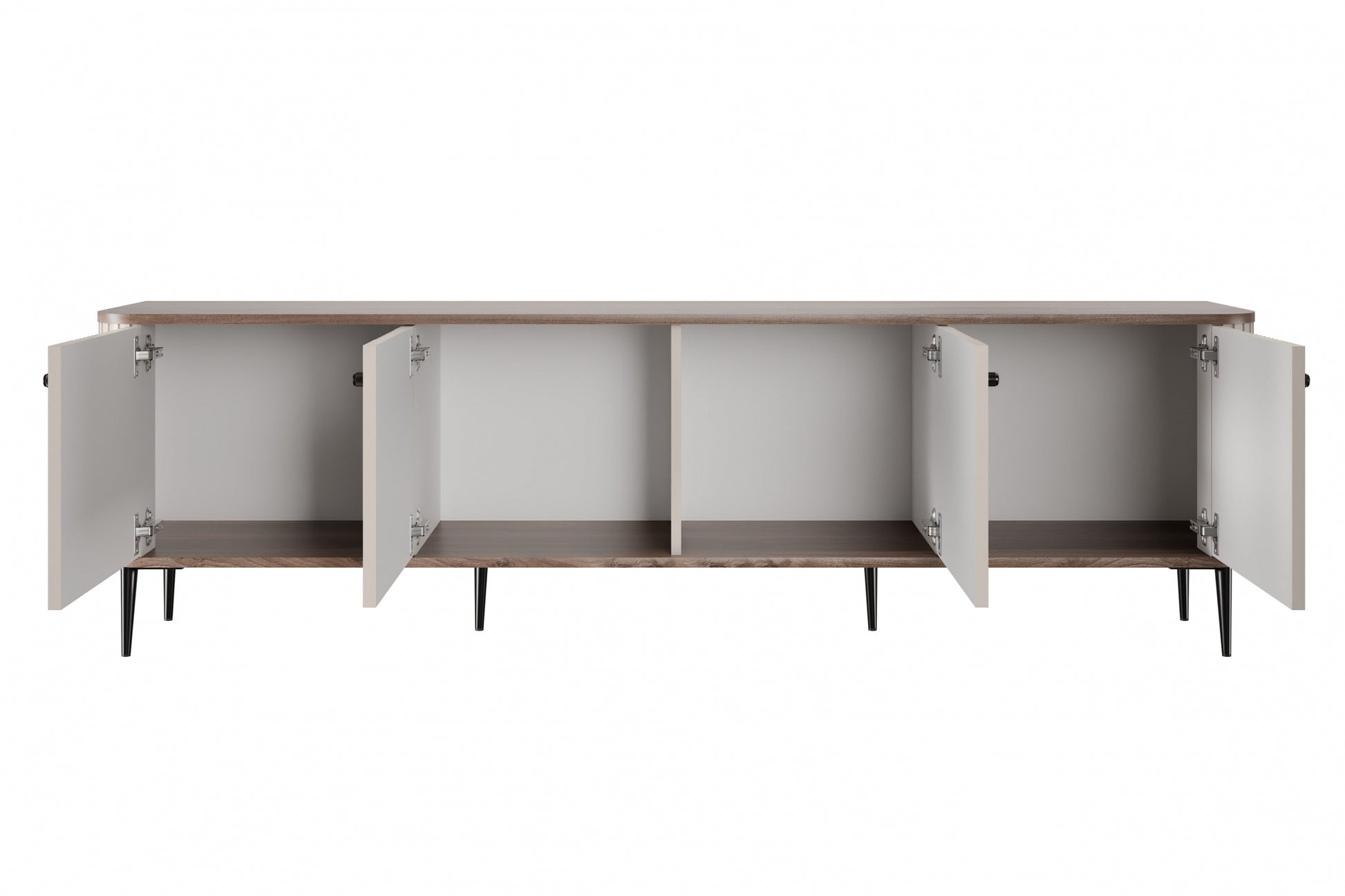 TV skapis Vespa 187/51/38 cm kašmirs/rieksts/ - N1 Home