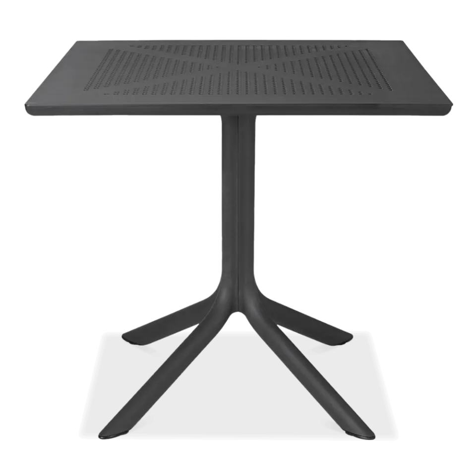 Galds Naro Cli 80/80/75 cm antracīts - N1 Home