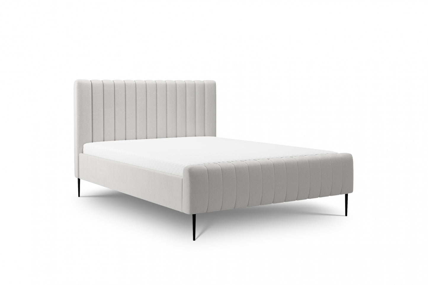 Gulta Austin melnas kājas 120; 140; 160; 180/200 cm Leo 03 - N1 Home