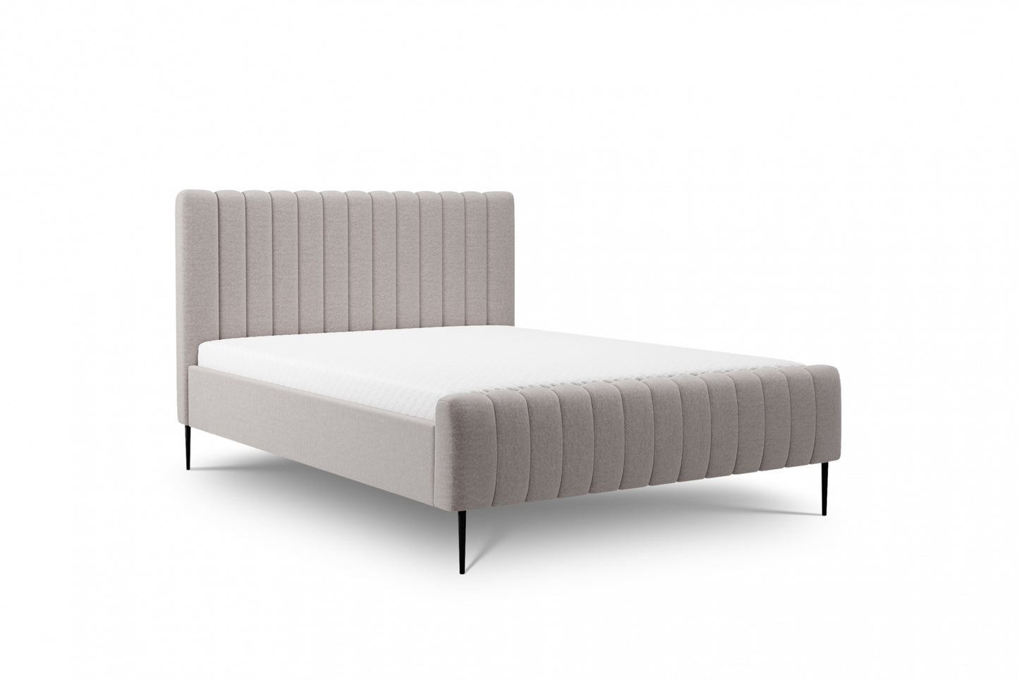 Gulta Austin melnas kājas 120; 140; 160; 180/200 cm Maya 01 - N1 Home