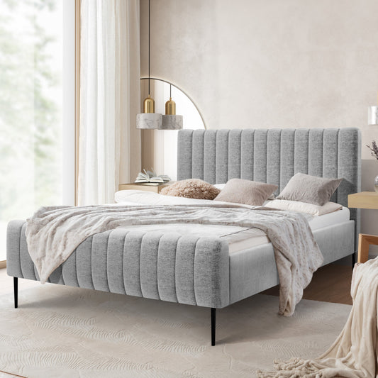 Gulta Austin melnas kājas 120; 140; 160; 180/200 cm Raven 06 - N1 Home