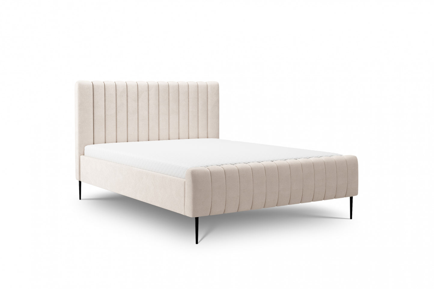 Gulta Austin melnas kājas 120; 140; 160; 180/200 cm Salvador (SIC) 1 - N1 Home