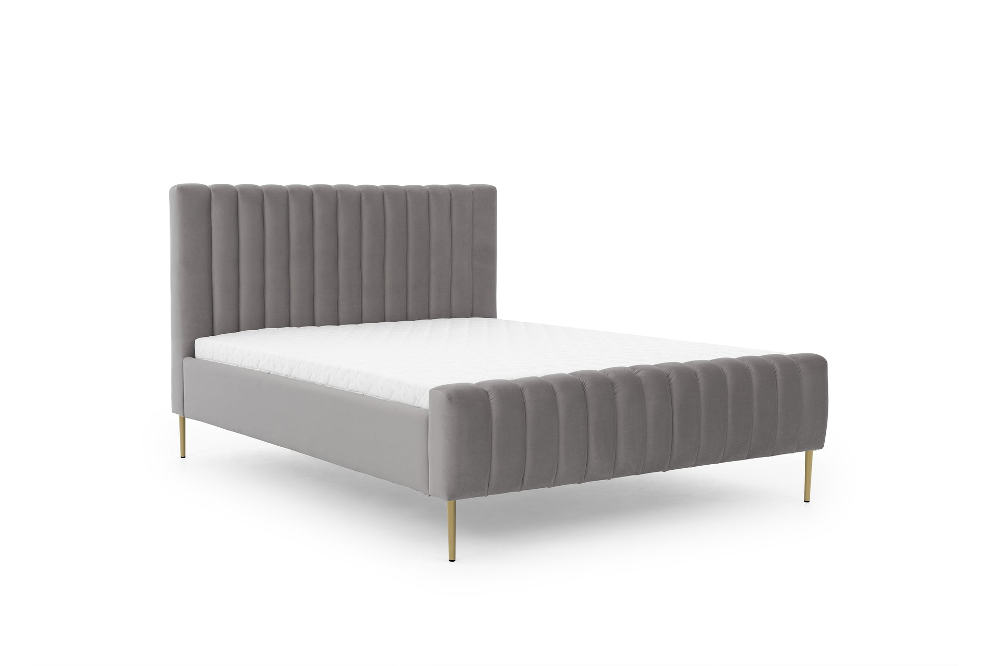 Gulta Austin zelta  kājas 120; 140; 160; 180/200 cm Velluto 15 - N1 Home