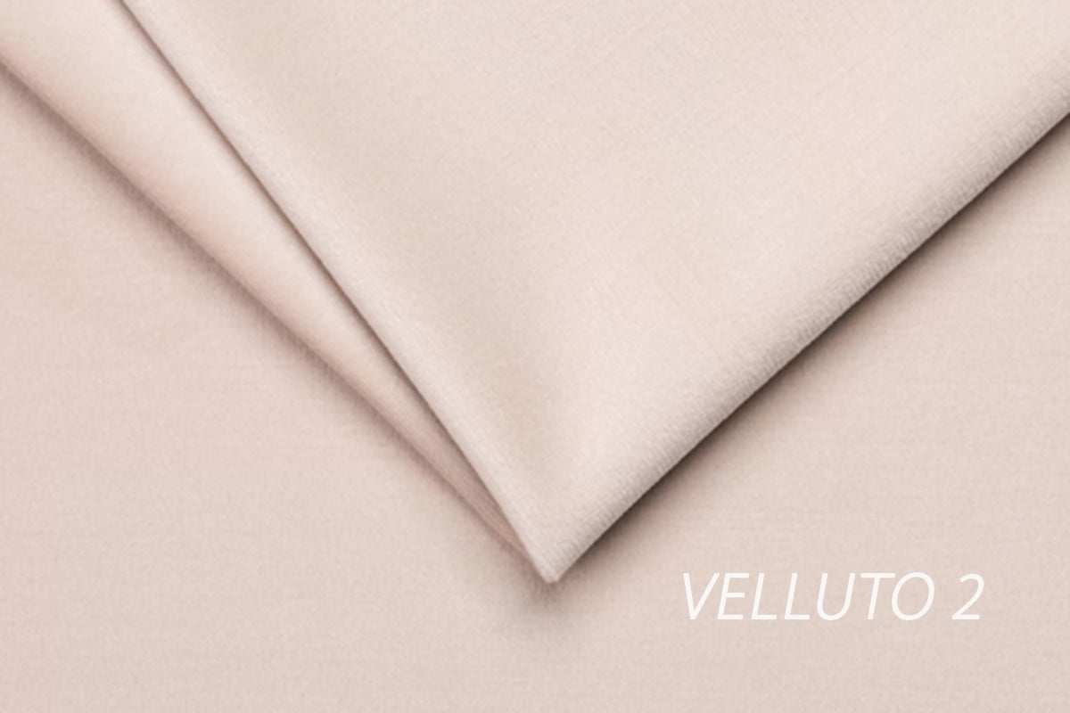 Gulta Austin melnas kājas 120; 140; 160; 180/200 cm Velluto 2 - N1 Home