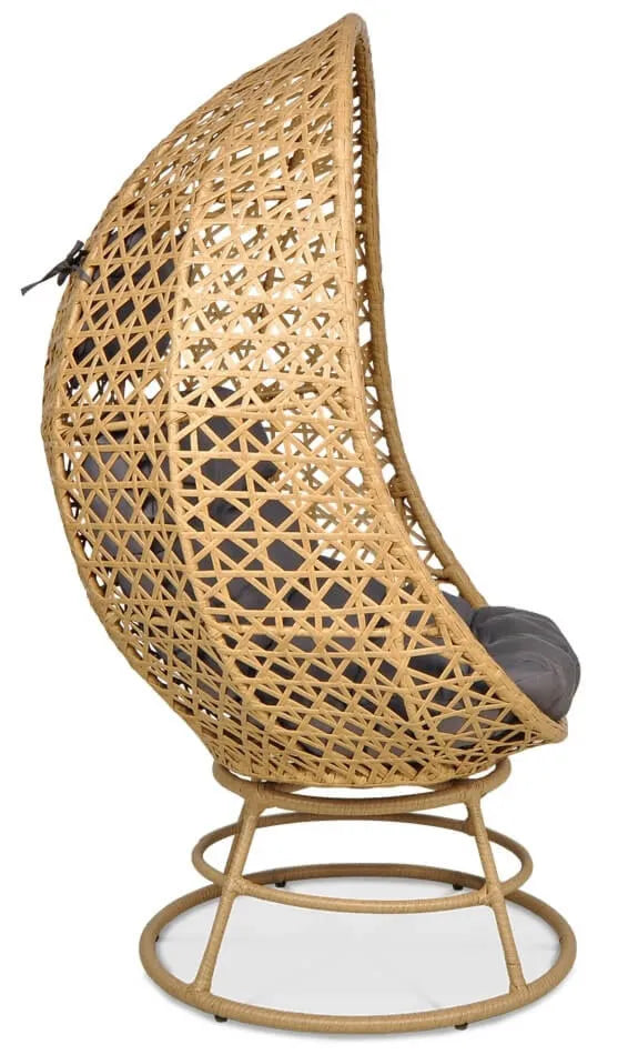 Grozāmais dārza krēsls Holy 82/80/147 cm bēšs - N1 Home