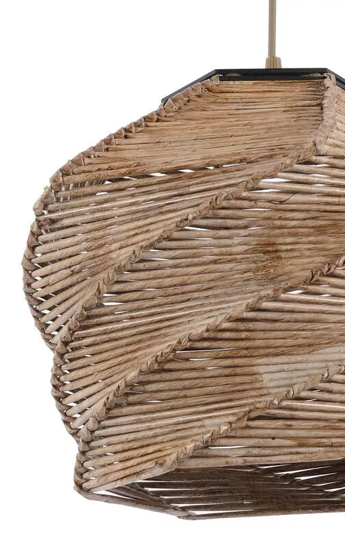 PRELLEIM Piekaramā lampa, diametrs 32 cm, bambusa abažūrs - N1 Home