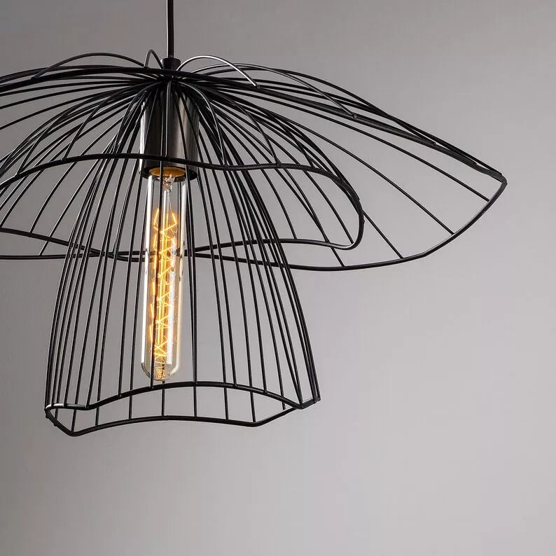 NUMSOLA Piekarināmā lampa 52 cm melna