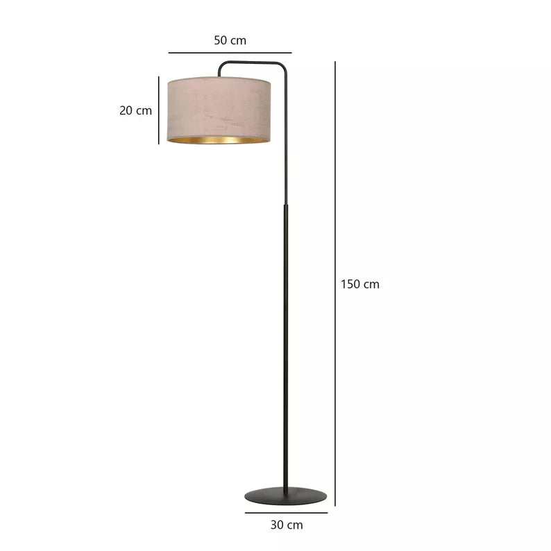 LIDHA Stāvlampa 150 cm rozā