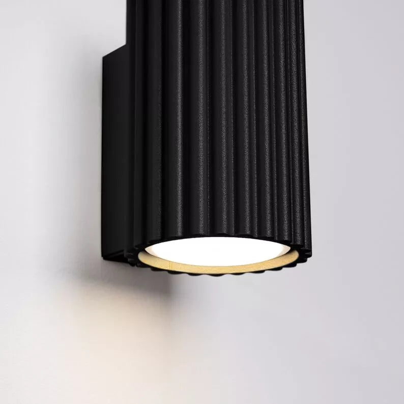 BONKAR sienas lampa 10 cm melna