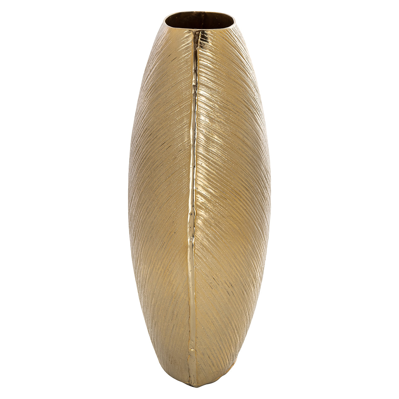 Vāze Richmond Interiors Evey small 30/24/12 cm zelts - N1 Home