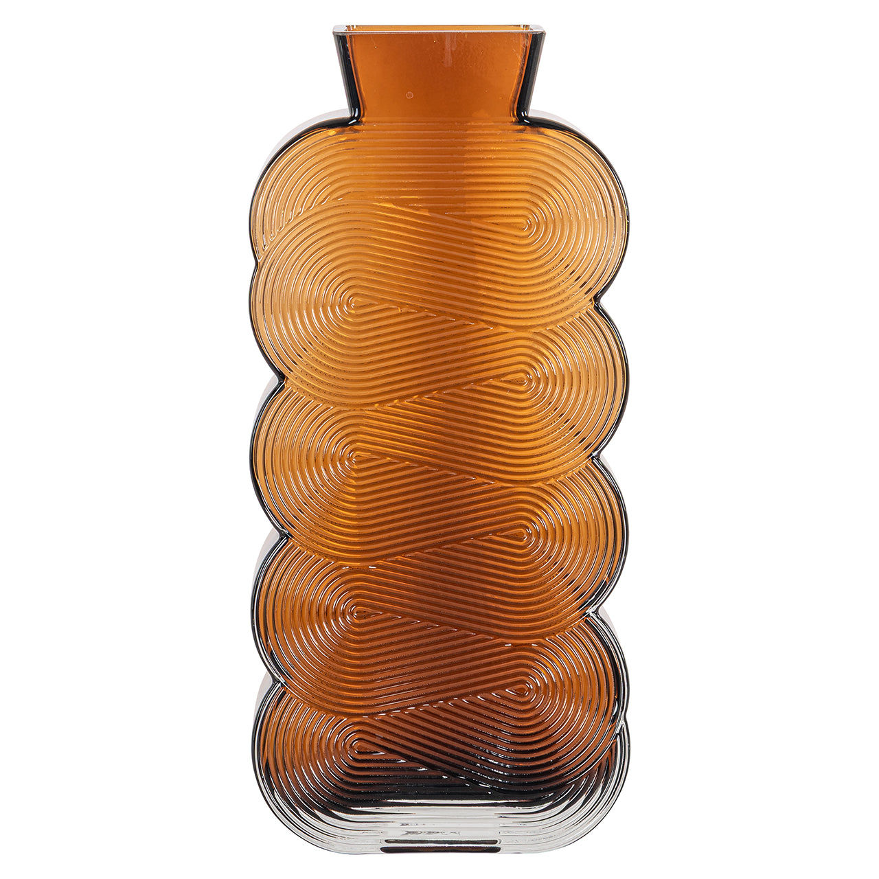 Vāze Richmond Interiors Venice big 24/15/6 cm brūns - N1 Home