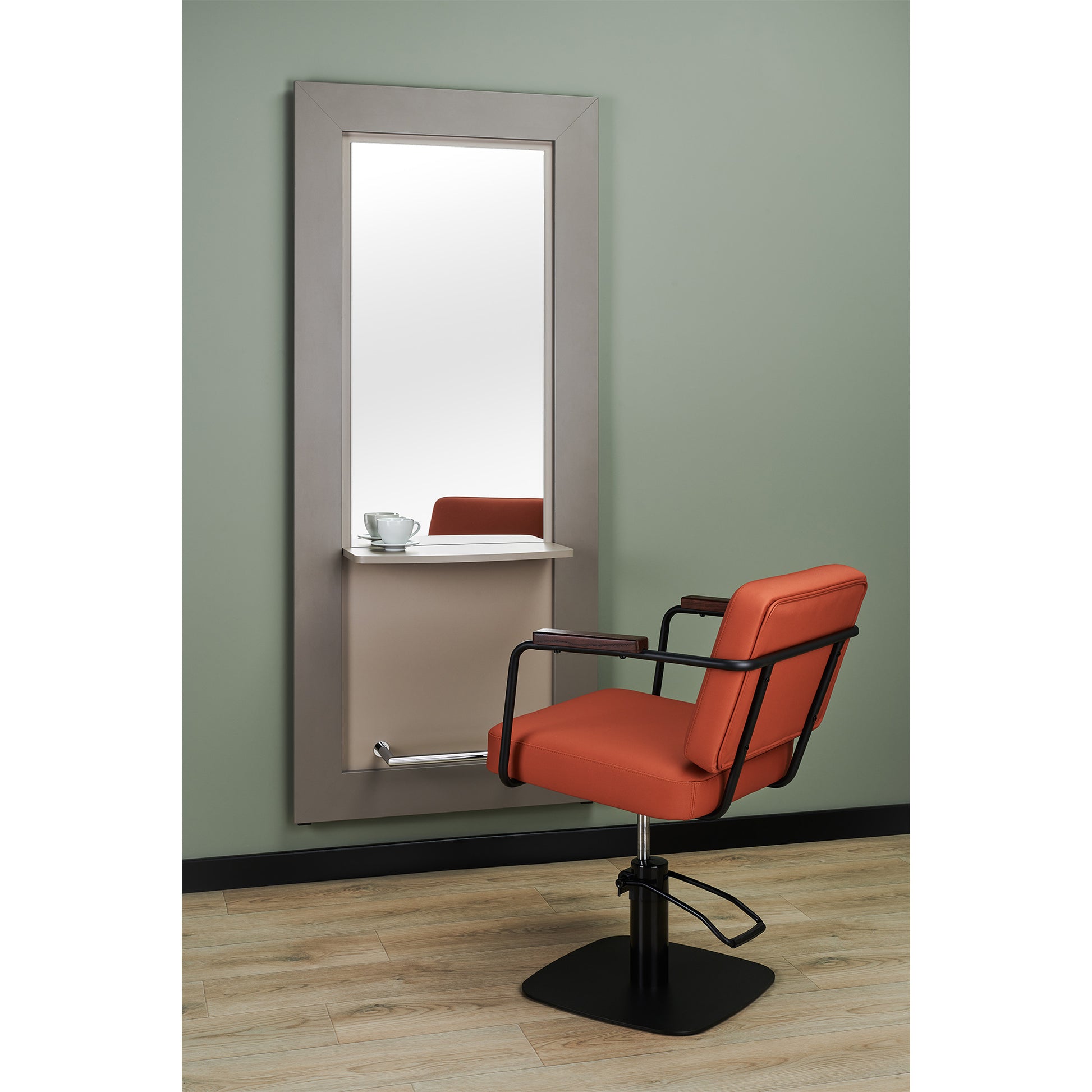 Frizētavas krēsls Enzi 61/50/60 cm terakots - N1 Home