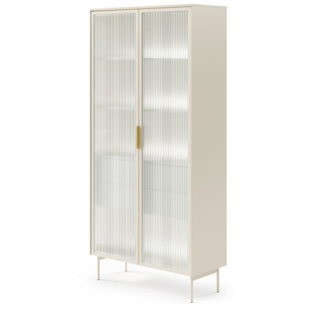 Vitrīna Lumio 91/194/39 cm kašmirs