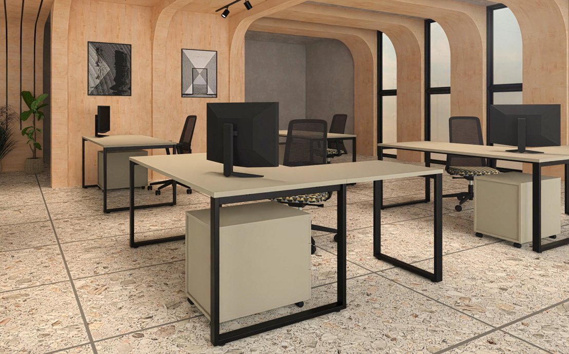 Galds Opus-Lite II Q 120-200/80/74 cm Akācija STD10 - N1 Home