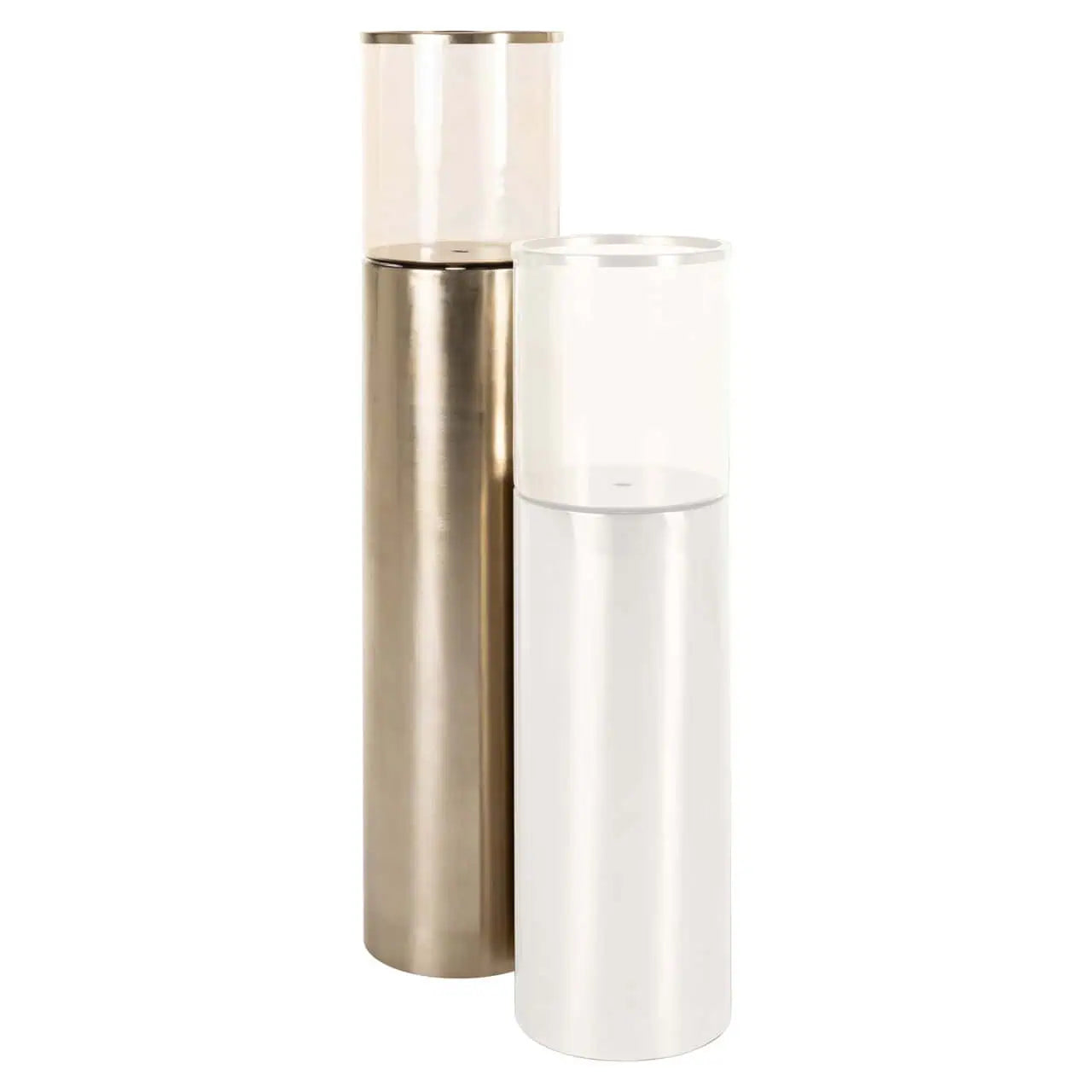 Svečturis Jona gold large Richmond Interiors 116/26/26 cm zelts - N1 Home