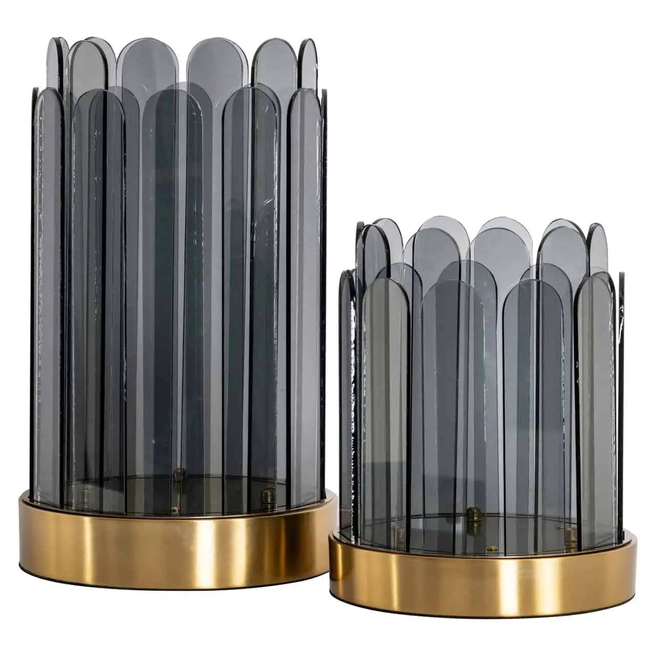 Svečturis Daisey smoke small Richmond Interiors 27/22/22 cm dūmi - N1 Home