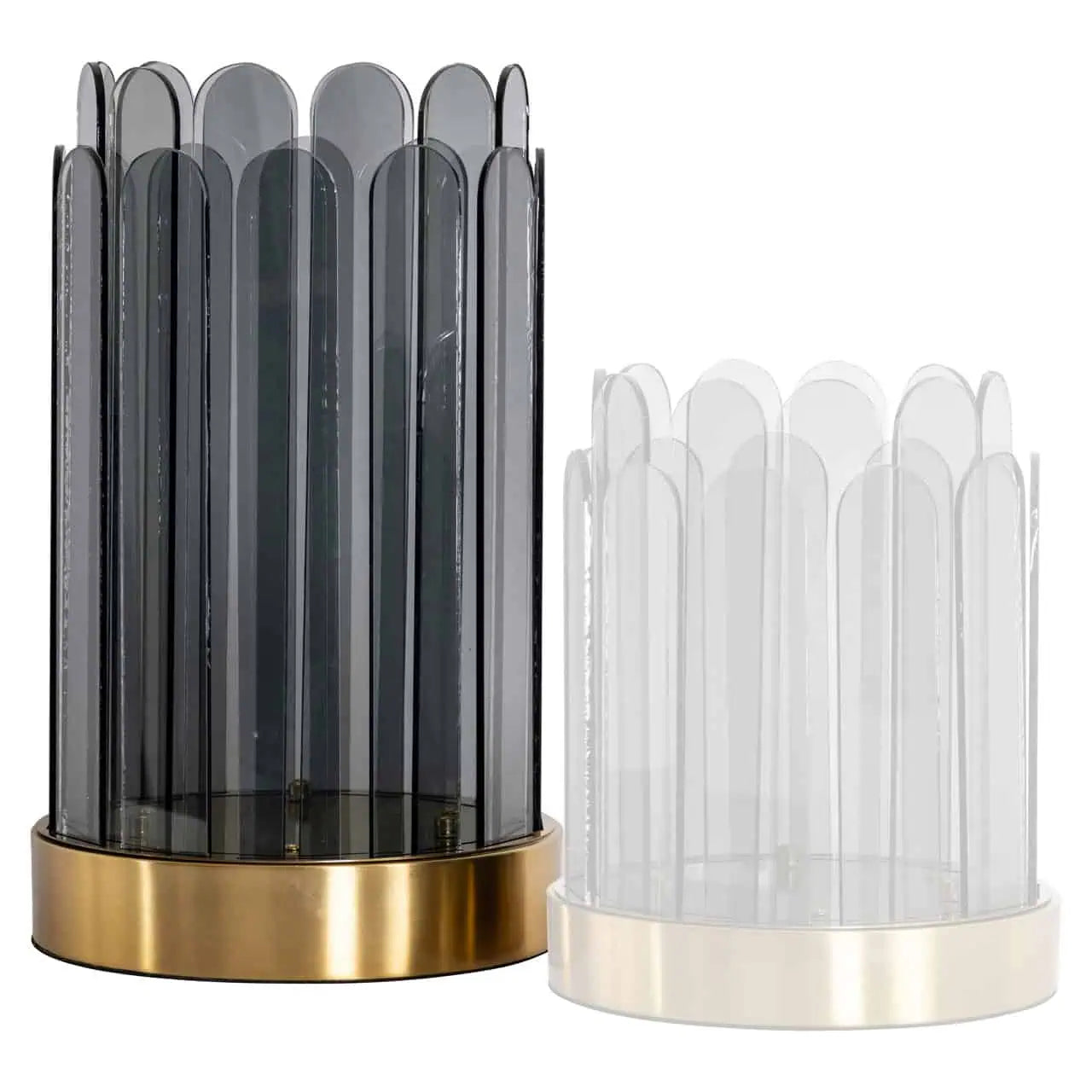 Svečturis Daisey smoke large Richmond Interiors 40/24/24 cm dūmi - N1 Home