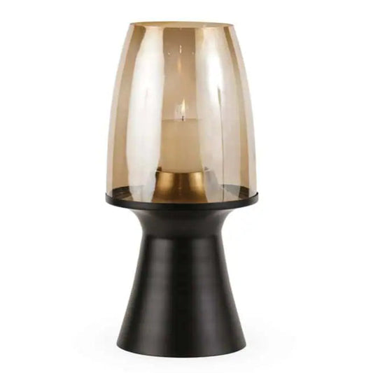 Svečturis Vienna black large Richmond Interiors 55/26/26 cm melns - N1 Home