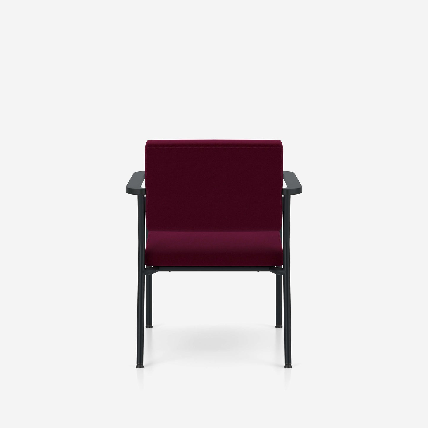 Atpūtas zonas krēsls Zero 80/46/64/65 cm bordo - N1 Home