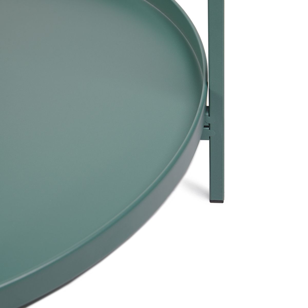 ARLAN kafijas galdiņš metāla, zaļš, 49x10,5x49 cm - N1 Home